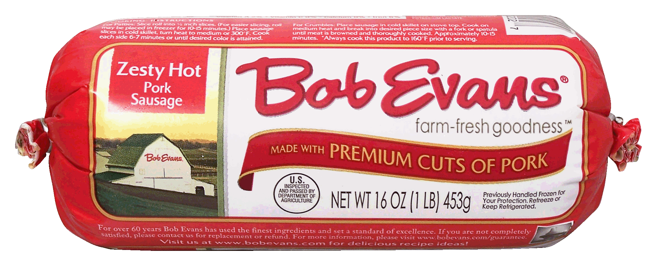 Bob Evans Everyday Classics zesty hot pork sausage Full-Size Picture